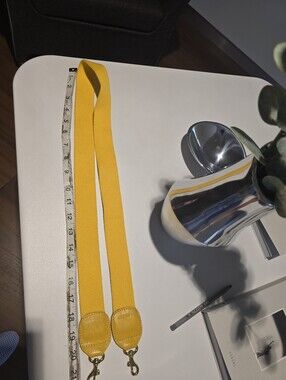 Clare V. Yellow Cotton Strap